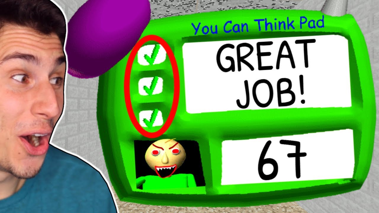 I Solved Baldi's IMPOSSIBLE Question... Then He Did This!