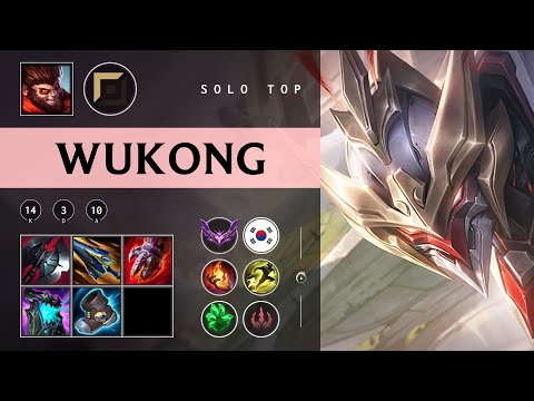 Wukong Top vs Malphite - KR Master Patch 25.22