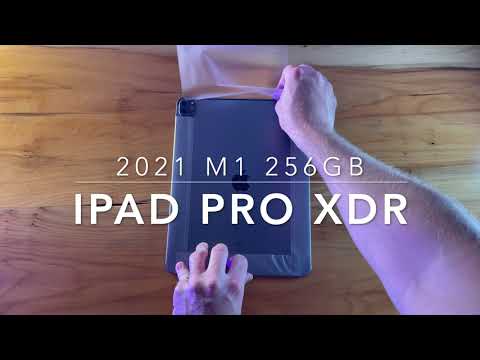 iPad Pro 12 9" 2021 M1 XDR unboxing  4K