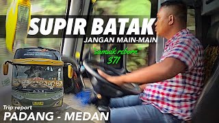 Download lagu SKIL SUPIR BATAK 😲 Trip Naik Bus ALS 371 PADANG MEDAN “samuik reborn” mp3