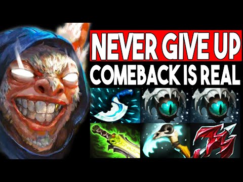 Never Give Up :) Comeback is Real / Meepo most powerful hero ِDota 2