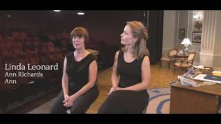 Dana Schultes and Linda Leonard on ANN