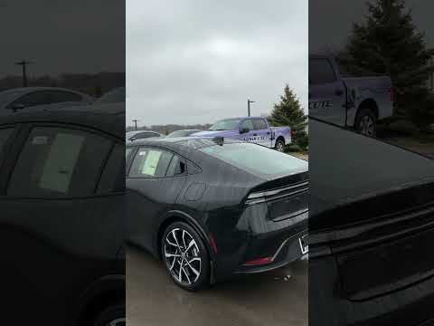 2026 Toyota Prius Plug-In Hybrid XSE Auto in Black for sale at Forbes Waterloo Toyota in Waterloo, ON