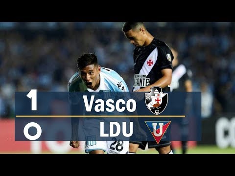 Vasco 1 x 0 LDU - Melhores Momentos  Sul Americana 09/08/2018