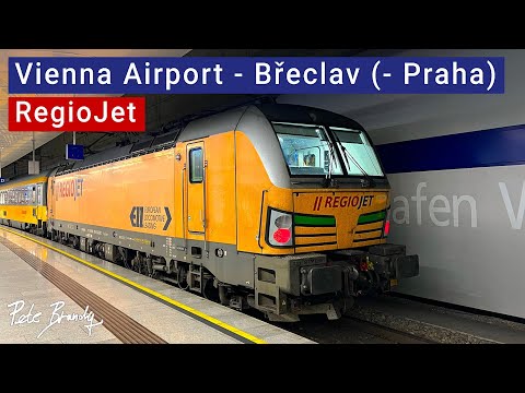 TRIP REPORT | RegioJet | Vienna Airport - Břeclav (- Brno - Prague) | Flughafen Wien connection