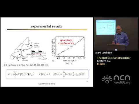nanoHUB-U Nanoscale Transistors L3.2: The Ballistic Nanotransistor - Modes