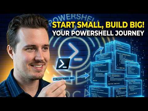 The PowerShell Podcast Start Small and Keep Building in PowerShell with Mason Moser