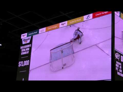 Paquette Goal(Tampa Bay Lightning) vs Columbus Blue Jackets 1/31/2015