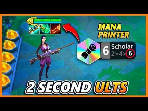 ⭐⭐⭐ Caitlyn Ults EVERY 2 SECONDS (Cait Only Died 1 Round)