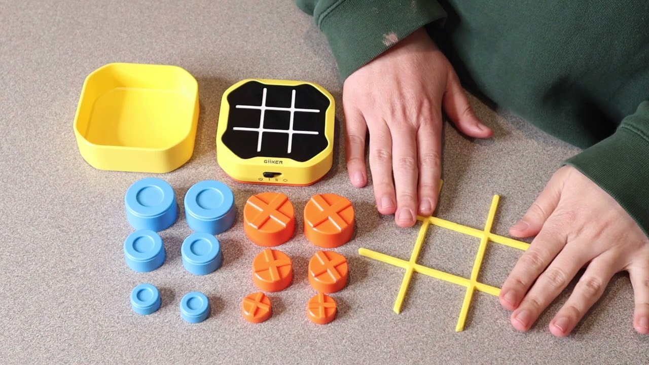GiiKER Tic Tac Toe Bolt Game Review | 3-in-1 Handheld Puzzle Game Console