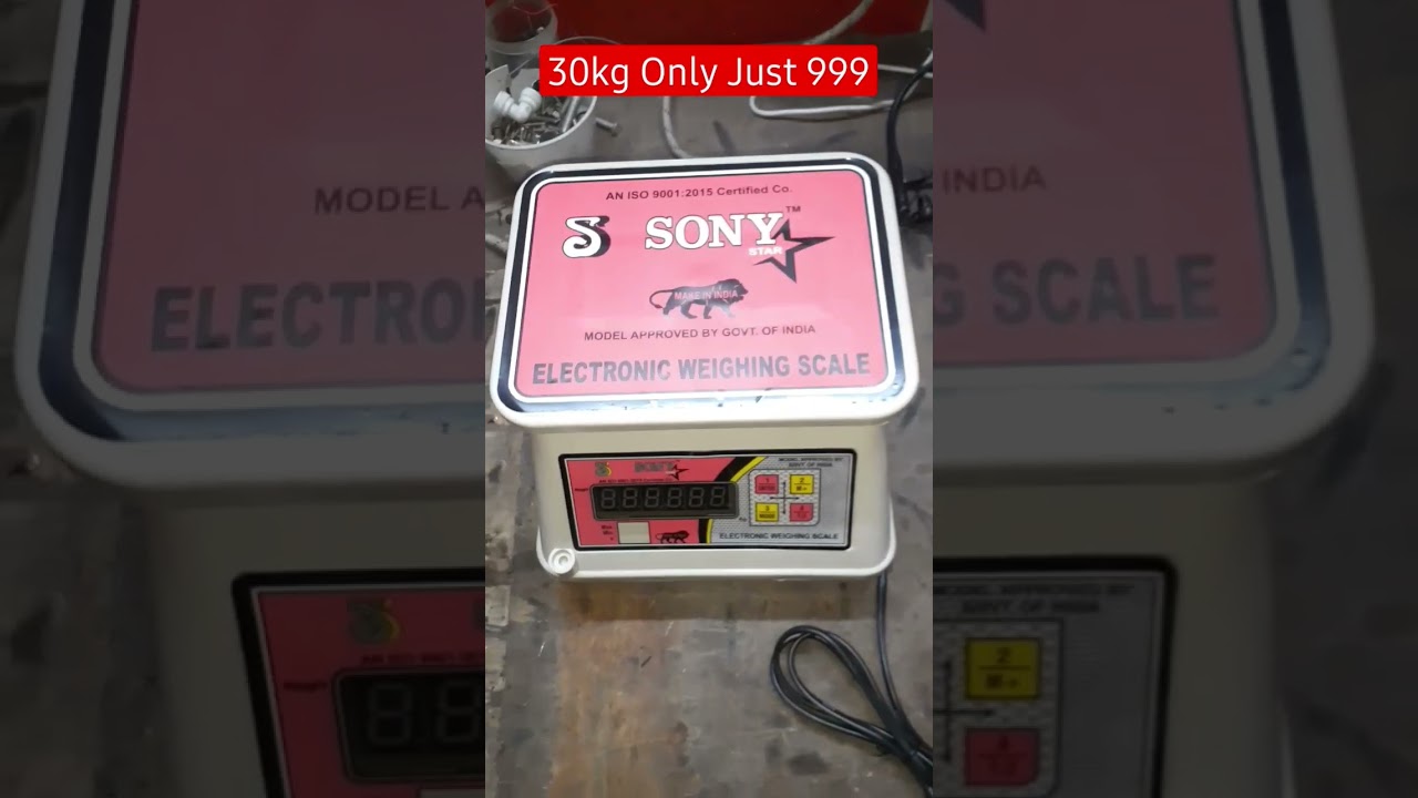 30kg Digital Weight Machine Price Only 999₹ #shorts