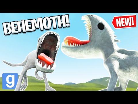 BEHEMOTH ⛰️ NEW TREVOR HENDERSON CREATURE! (Garry's Mod Sandbox) | JustJoeKing