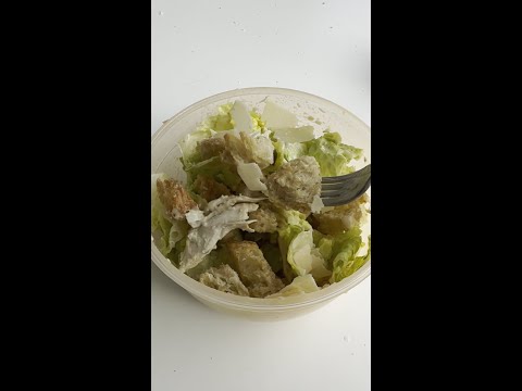 Chicken Caesar salad