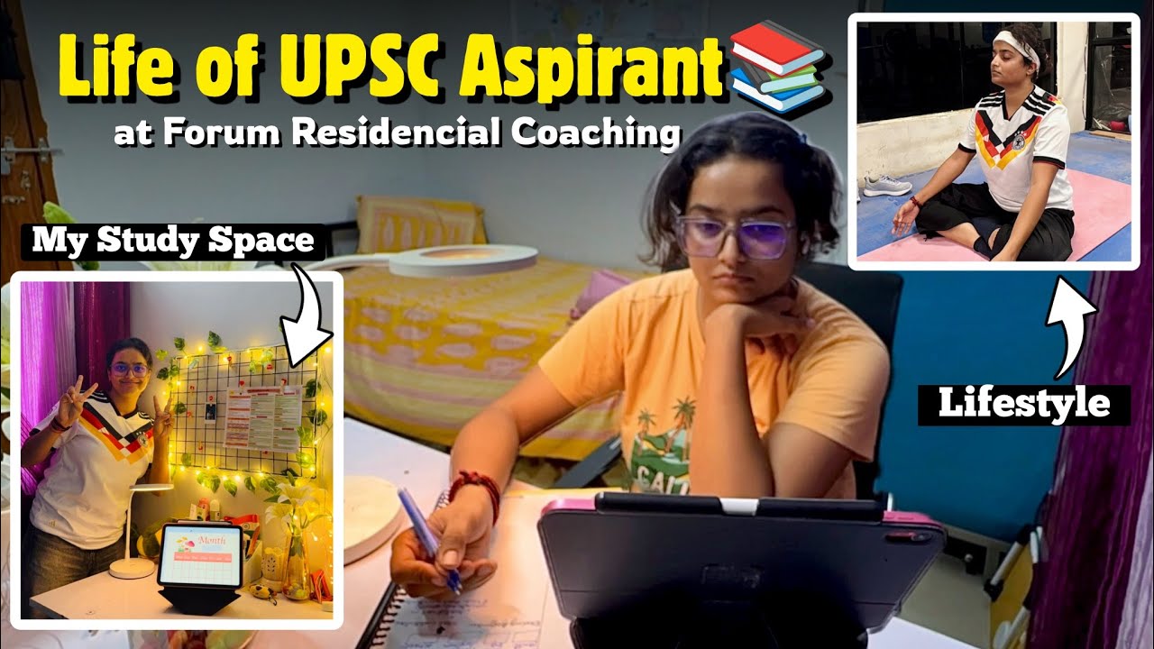 IAS Aspirant😭: 12hrs+ Study Routine📚*Hostel Nightlife😱*UPSC 2027 