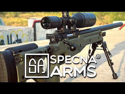 My New $250 Sniper Rifle - (Specna Arms S14 EDGE Airsoft Overview)