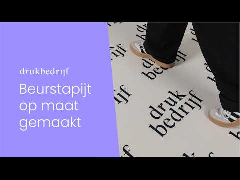 Beurstapijt op maat gemaakt