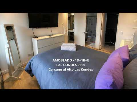 Exclusivo Depto Amoblado | Alto Las Condes-Vista Cordillera | Piscina Temperada y Sauna