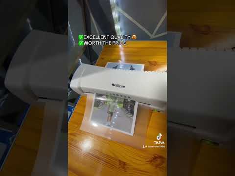 SL200 Laminating Machine Hot and Cold A4 Size