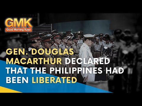Gen  Douglas MacArthur declared that the Philippines had been liberated | Today in History