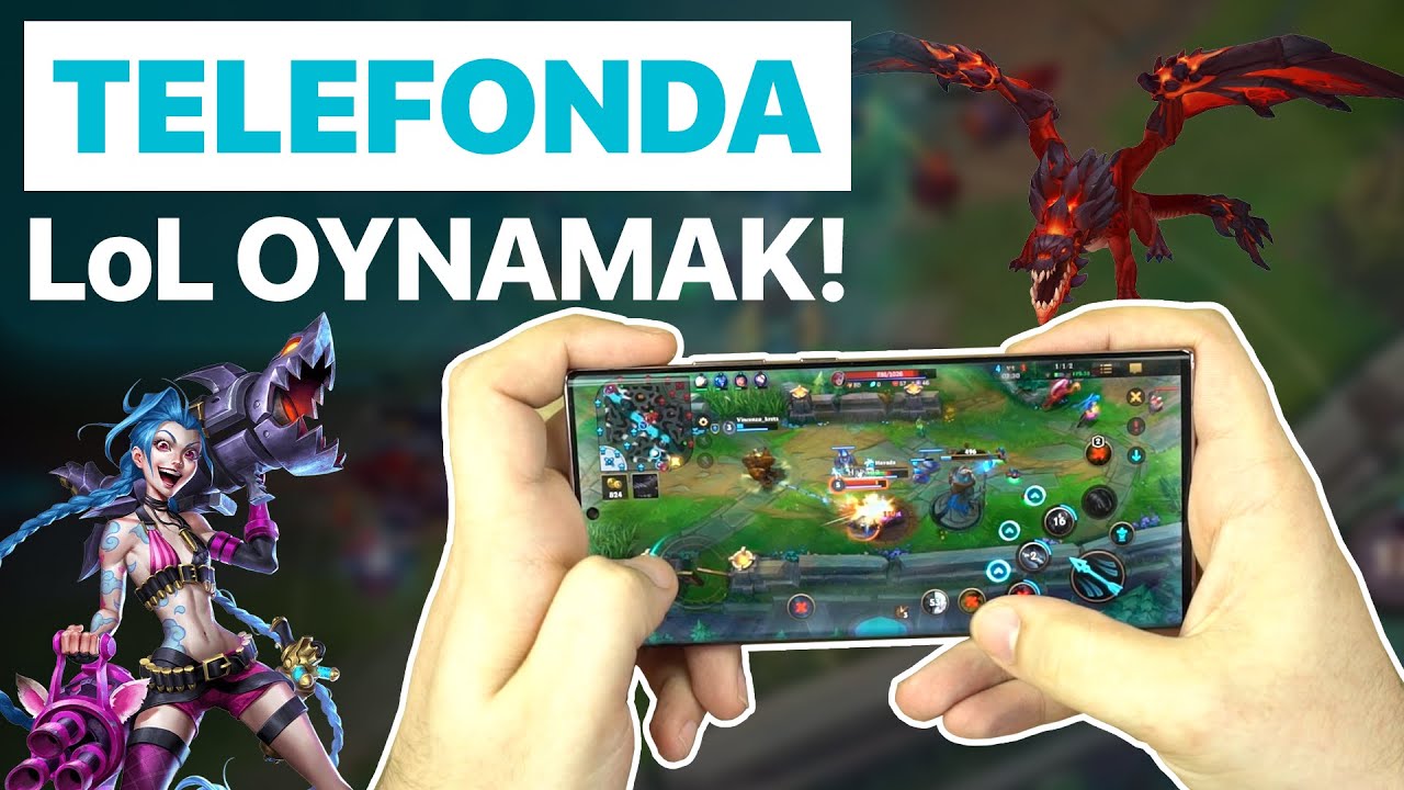 Telefonda LoL: Wild Rift Oynadık (Mobilde LoL Zevkli mi?)