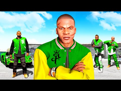 Controlling THE GANG in GTA 5!
