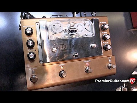NAMM '16 - T-Rex Effects Replicator Analog Tape Echo Demo