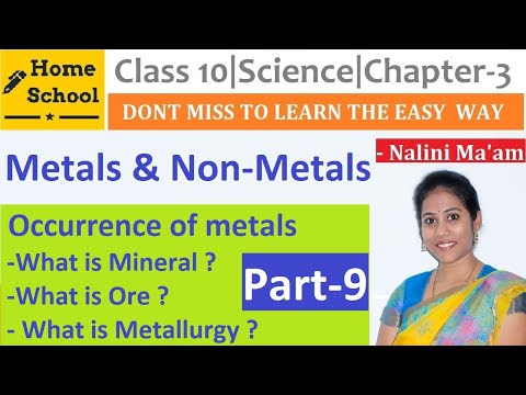 𝐌𝐞𝐭𝐚𝐥𝐬 𝐀𝐧𝐝 𝐍𝐨𝐧 𝐌𝐞𝐭𝐚𝐥𝐬  𝐂𝐥𝐚𝐬𝐬 𝟏𝟎 𝐂𝐡𝐞𝐦𝐢𝐬𝐭𝐫𝐲 𝐍𝐂𝐄𝐑𝐓 𝐂𝐁𝐒𝐄 𝐏𝐚𝐫𝐭-9