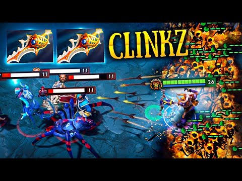 x2 Divine CLINKZ​ One Shot🔥VAVLE BROKE CLINKZ IN 7.40 PATCH! | Dota 2