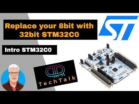 Replace your 8bit MCU with 32Bit STM32C0