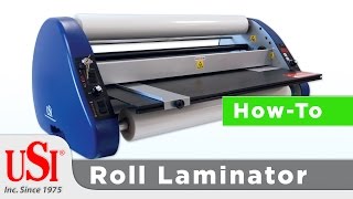 How to Thread a Roll Laminator from USI Laminate