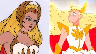 First look at She-Ra and the Princesses of Power characters - Old VS New
