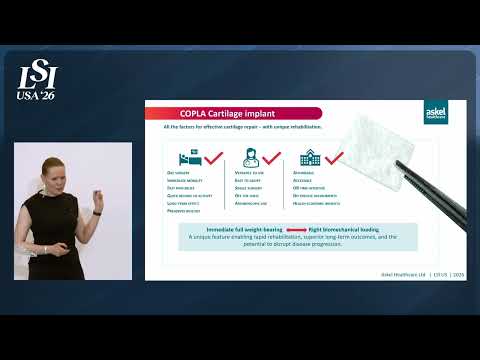 Virpi Muhonen, Askel Healthcare  - Biodegradable knee cartilage implant for faster recovery | LSI USA '26
