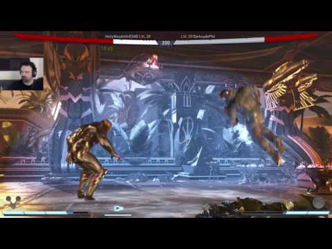 Injustice 2 1st MP gameplay pt46 - Captain Cold vs. Brainiac