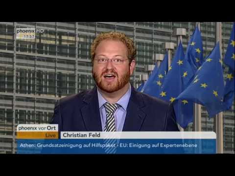 Einigung in Athen: Christian Feld zum Hilfspaket für Griechenland am 11.08.2015