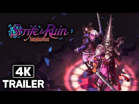 BLASPHEMOUS: STRIFE & RUIN Launch Trailer (2021) 4K