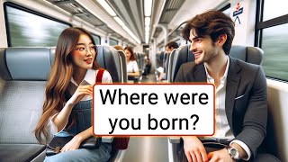 Where were you born? | English Conversation Practice | English Speaking Practice For Beginners