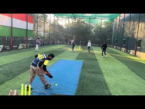 Side nets on the full is 2 runs — turf cricket