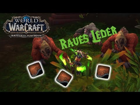 [GER] Raues Leder farmen | World of Warcraft | BfA