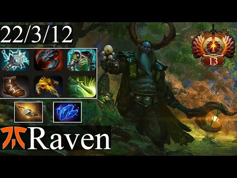 Fnatic.Raven - Nature's Prophet | Carry Gameplay Dota 2 Patch 7.31d