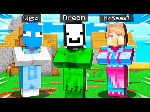 Minecraft But YouTubers are Villagers...