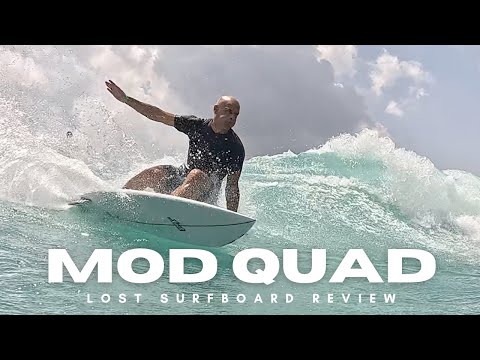 Lost "Mod Quad" Surfboard Review Ep  162