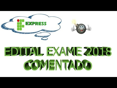RESUMO EDITAL  IFRN 2017/2018 - EXAME DE SELEÇÃO 2018 / TÉCNICO INTEGRADO