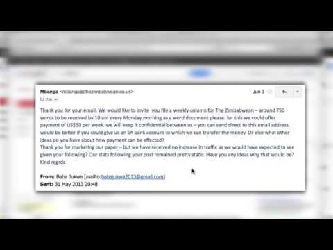Moyo reacts to Baba Jukwa scandal…yawn… Moyo reacts to Baba Jukwa scandal…yawn…