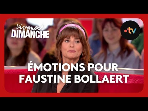 💖 Beaucoup d'émotions pour Faustine Bollaert avec sa famille - Vivement Dimanche 12 mai 2024