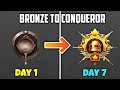 FROM BRONZE TO CONQUEROR🔥TIPS & TRICK 100% WORKING in PUBG MOBILE