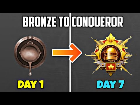 FROM BRONZE TO CONQUEROR🔥TIPS & TRICK 100% WORKING in PUBG MOBILE