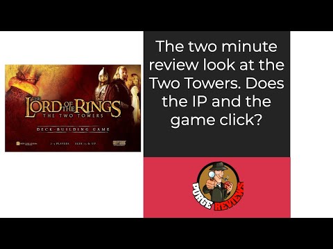 The Purge: # 3909 The Lord of the Rings: The Two Towers Deck-Building Game: The 2 Minute Review