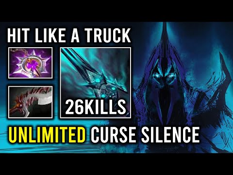 WTF Unlimited Curse Slow Silence 6 Slotted Hyper Carry Hit Like a Truck Abaddon Dota 2