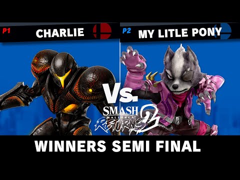 Smash Mallorca Returns 2 - W.Semis - Charlie (Dark Samus) VS MYLP (Wolf)