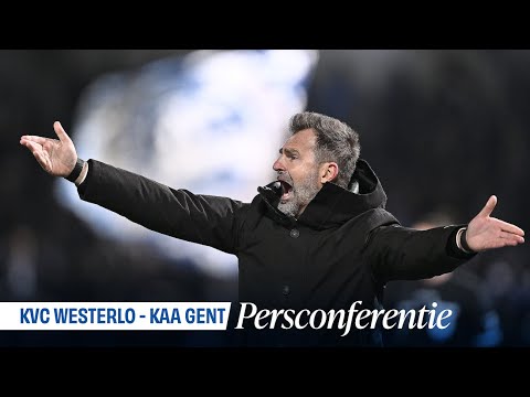 🔎 Persconferentie na KVC Westerlo - KAA Gent